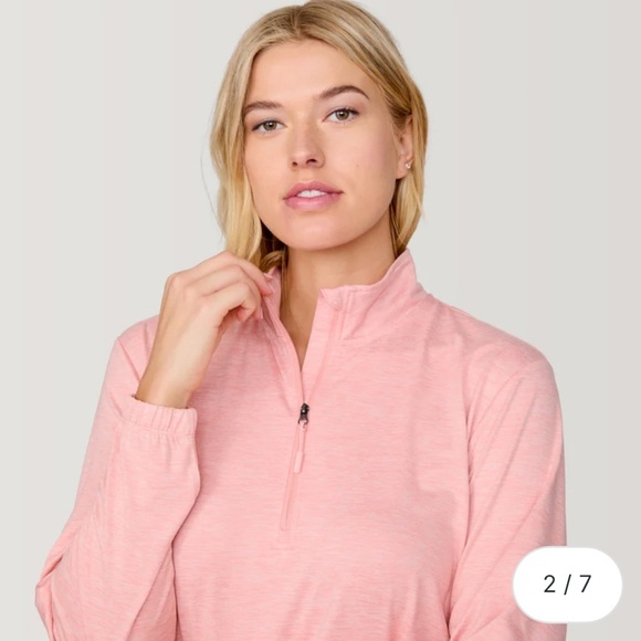 Women's Cloud Knit Half Zip Pullover - Picture 11 of 11